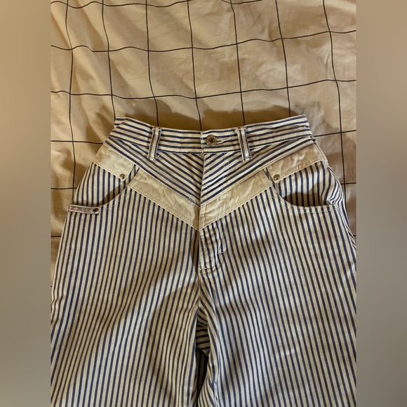 Blaze Riding Gear stripped jeans/pants - Picture 1 of 6